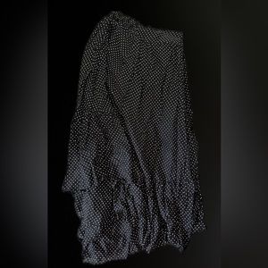 Free people polka dot maxi skirt